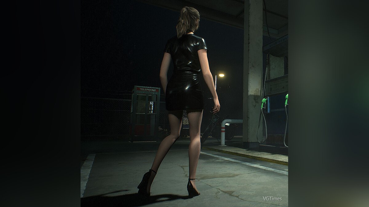 Resident Evil 2 — Кожаное мини платье