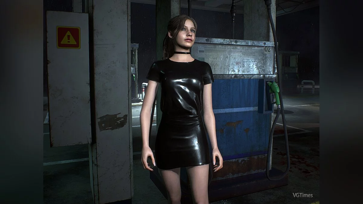 Resident Evil 2 — Кожаное мини платье