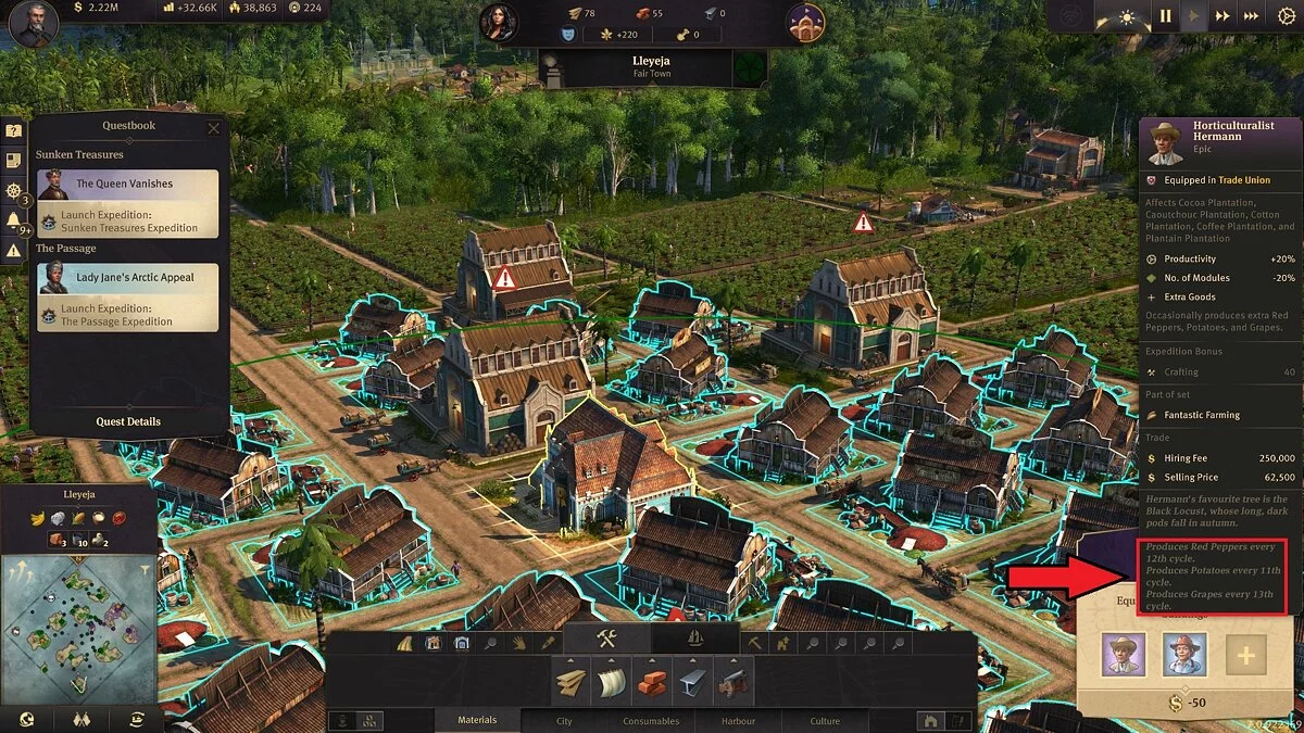 Anno 1800 — Ускоренный вывод подсказок