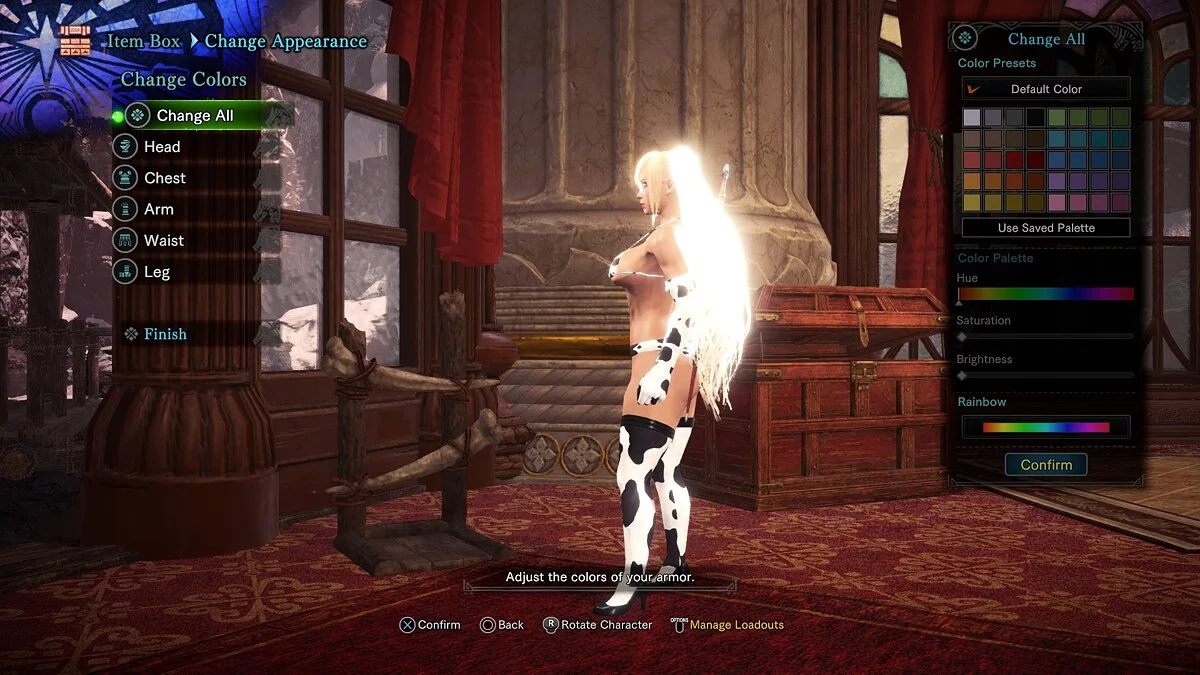 Monster Hunter: World — Сексуальный костюм коровы