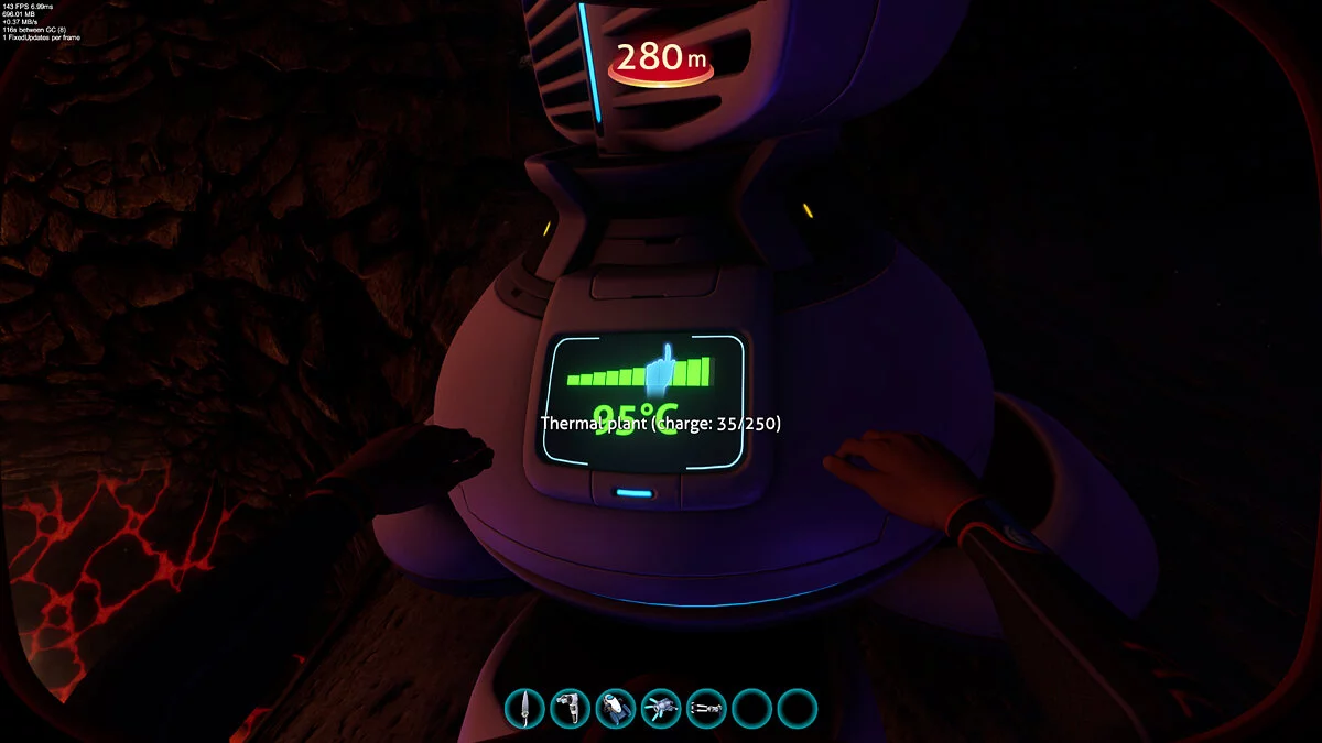 Subnautica — Настройте мощность энергогенераторов