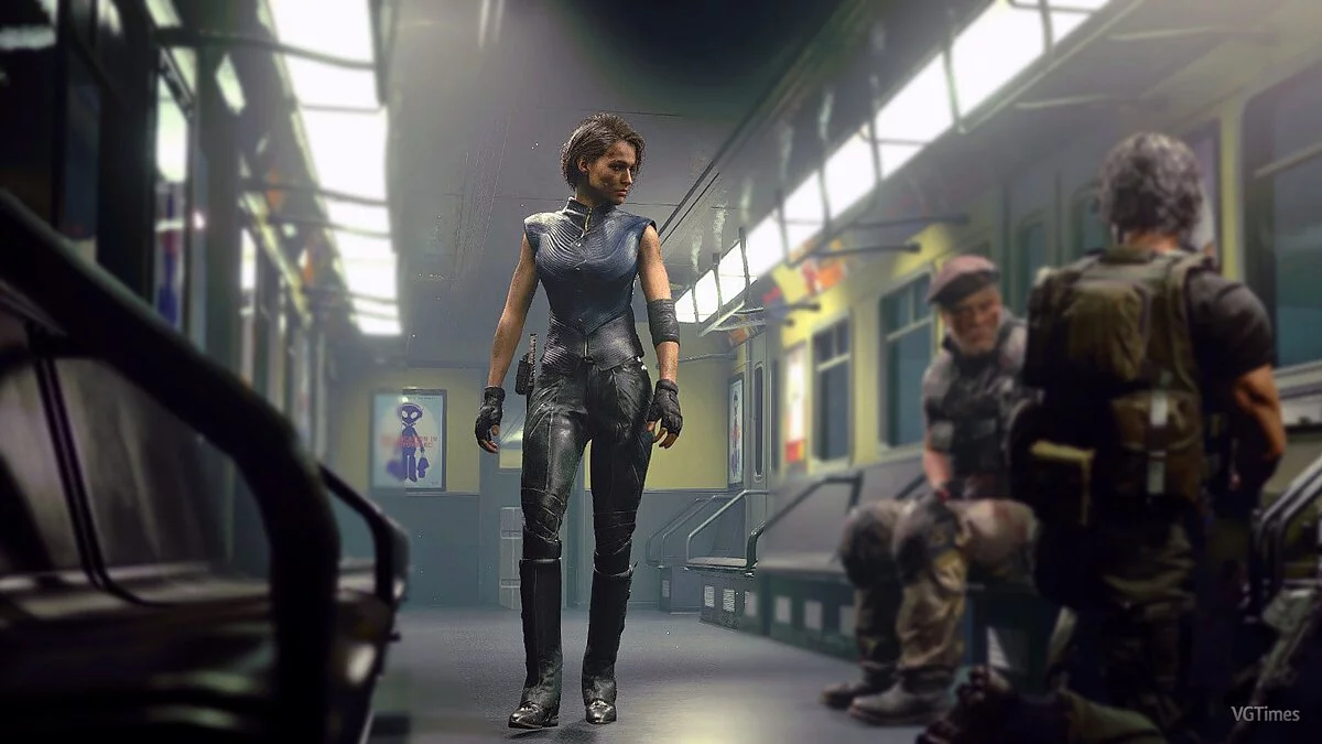 Resident Evil 3 — Костюм и катана в стиле Вергилия