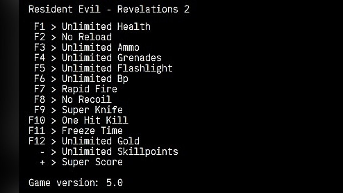 Resident Evil: Revelations 2 — Трейнер (+14) [Steam]