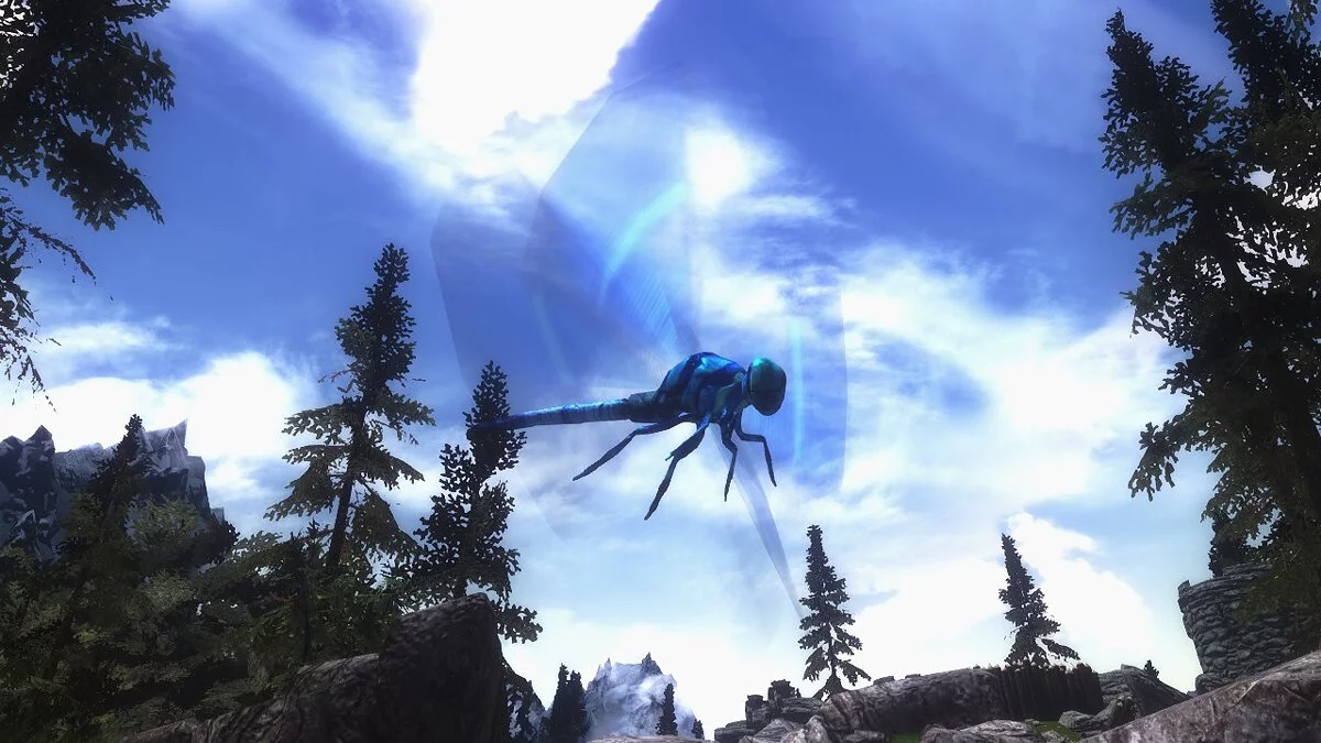Elder Scrolls 5: Skyrim Special Edition — Улучшенные стрекозы