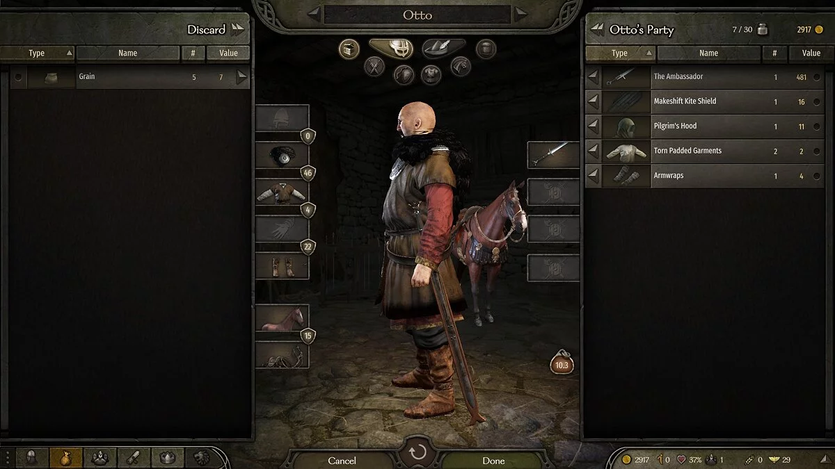 Mount &amp; Blade 2: Bannerlord — Двуручные мечи на поясе