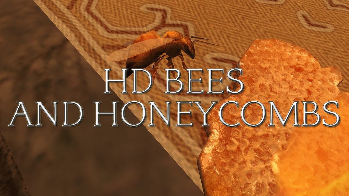 Elder Scrolls 5: Skyrim Special Edition — HD пчелы и соты