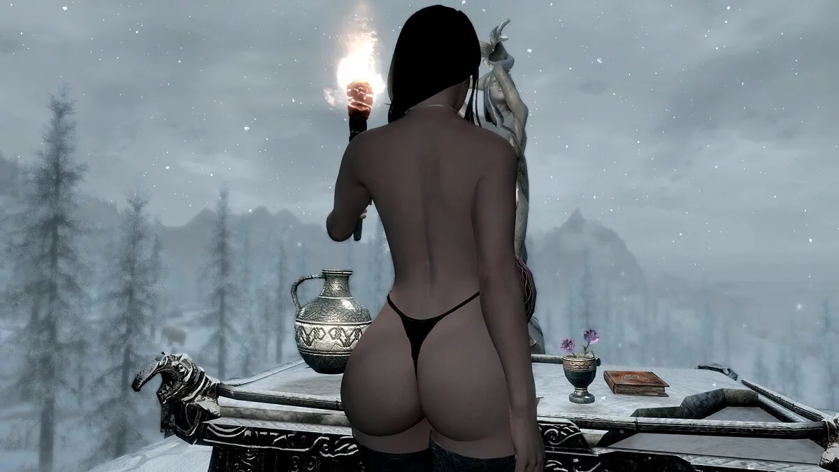 Elder Scrolls 5: Skyrim Special Edition — Тела CBBE с большой попой и грудью