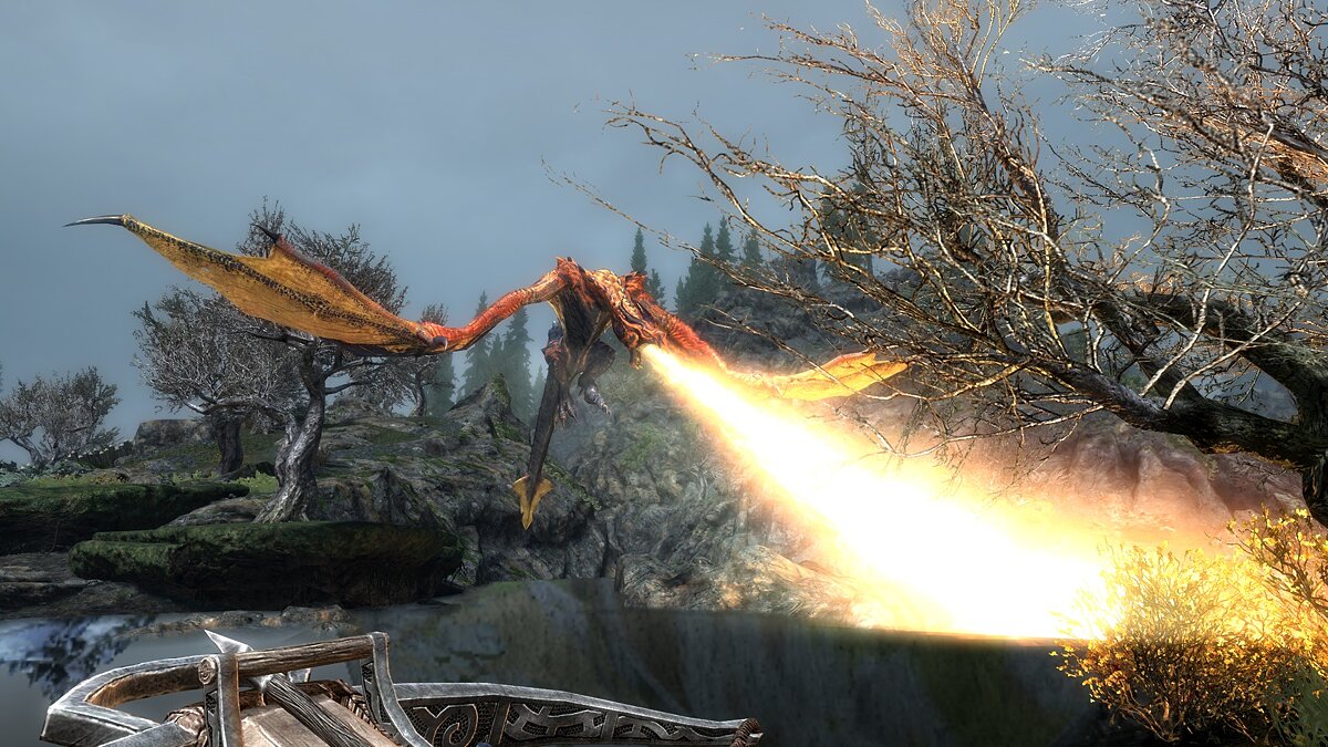 Elder Scrolls 5: Skyrim Special Edition — Огонь гаснет в воде