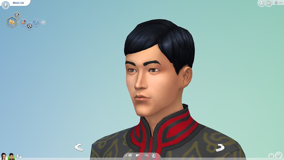 The Sims 4 — Пресет Брюс Ли