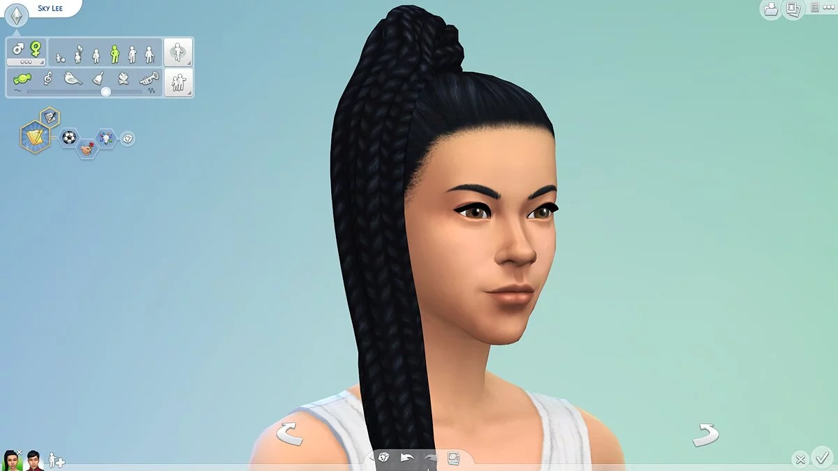 The Sims 4 — Пресет Брюс Ли