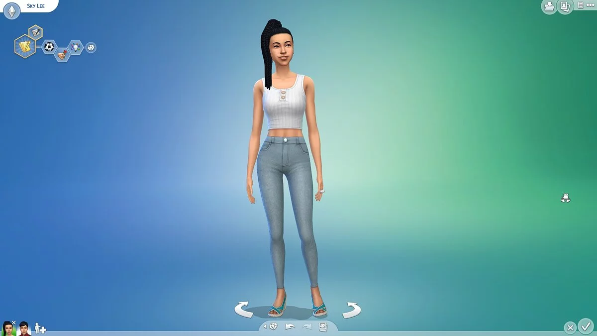 The Sims 4 — Пресет Брюс Ли