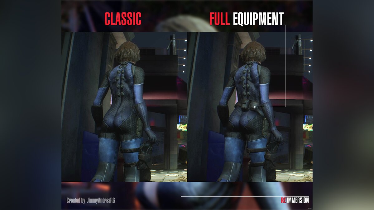 Resident Evil 3 — Замена классического костюма V1.2