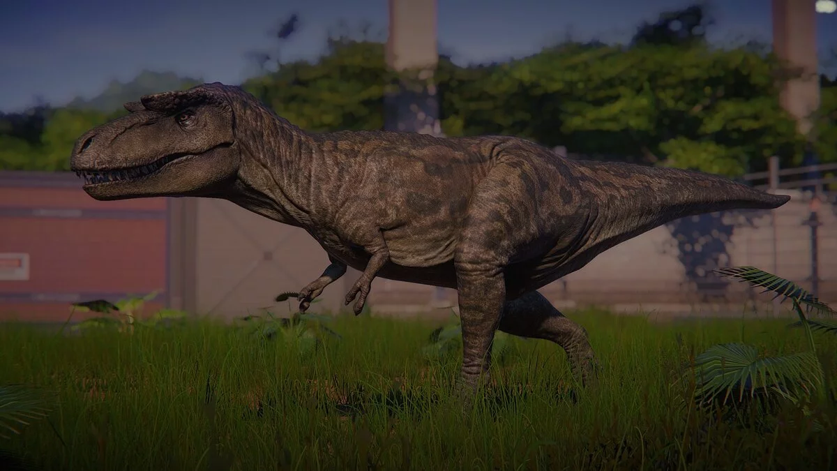 Jurassic World Evolution — Новые скин Альбертозавра