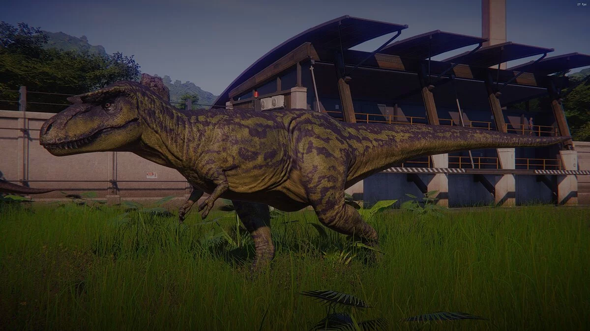 Jurassic World Evolution — Новые скин Альбертозавра