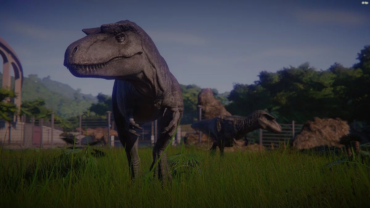 Jurassic World Evolution — Новые скин Альбертозавра