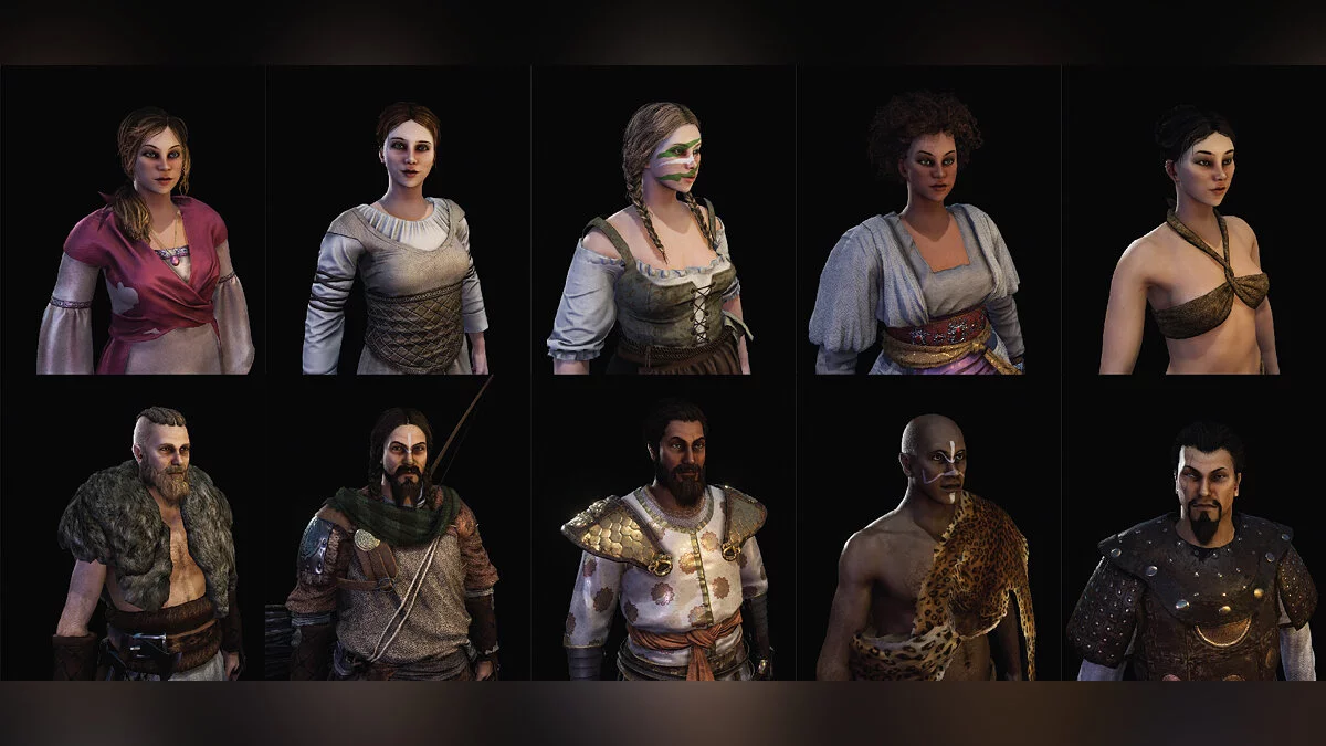 Mount & Blade 2: Bannerlord — Реалистичные пресеты персонажей