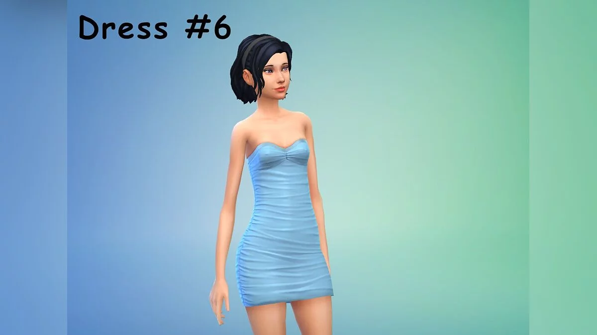 The Sims 4 — Откровенные платья (18+)