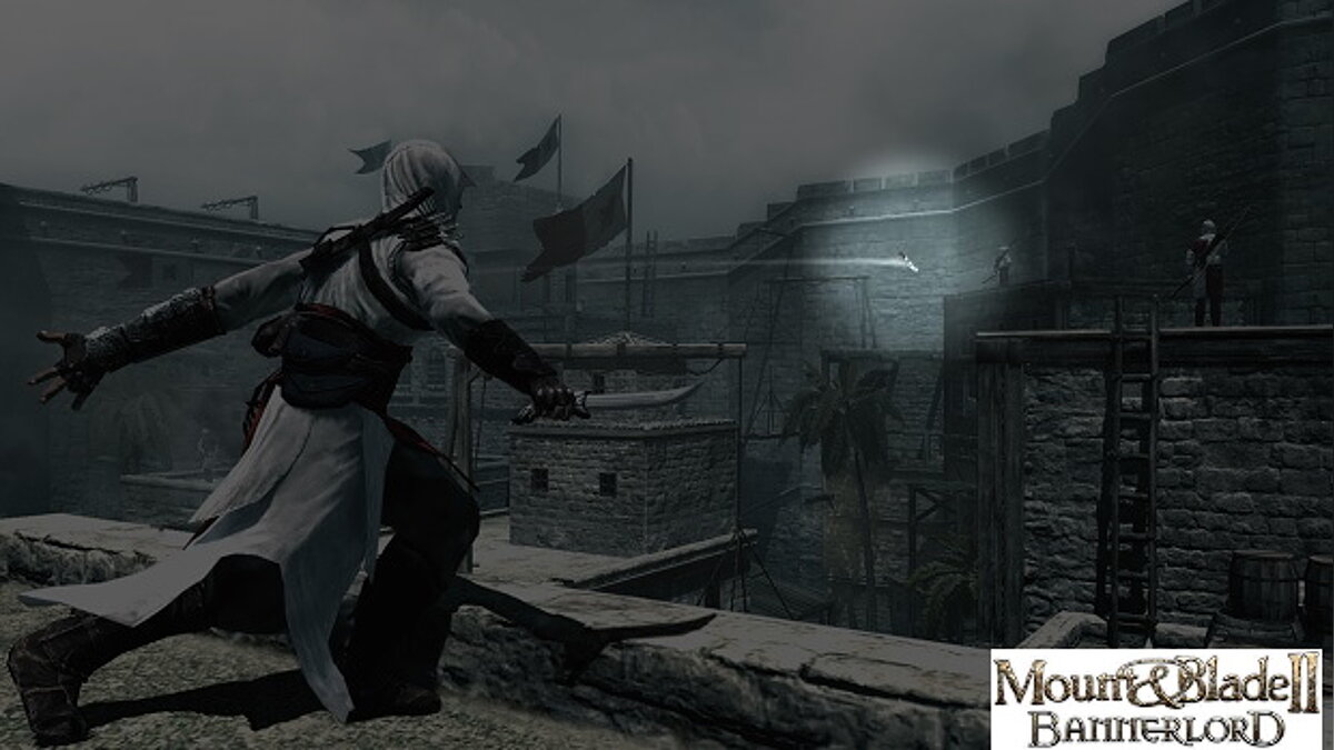 Mount &amp; Blade 2: Bannerlord — Используй метательные ножи в городе