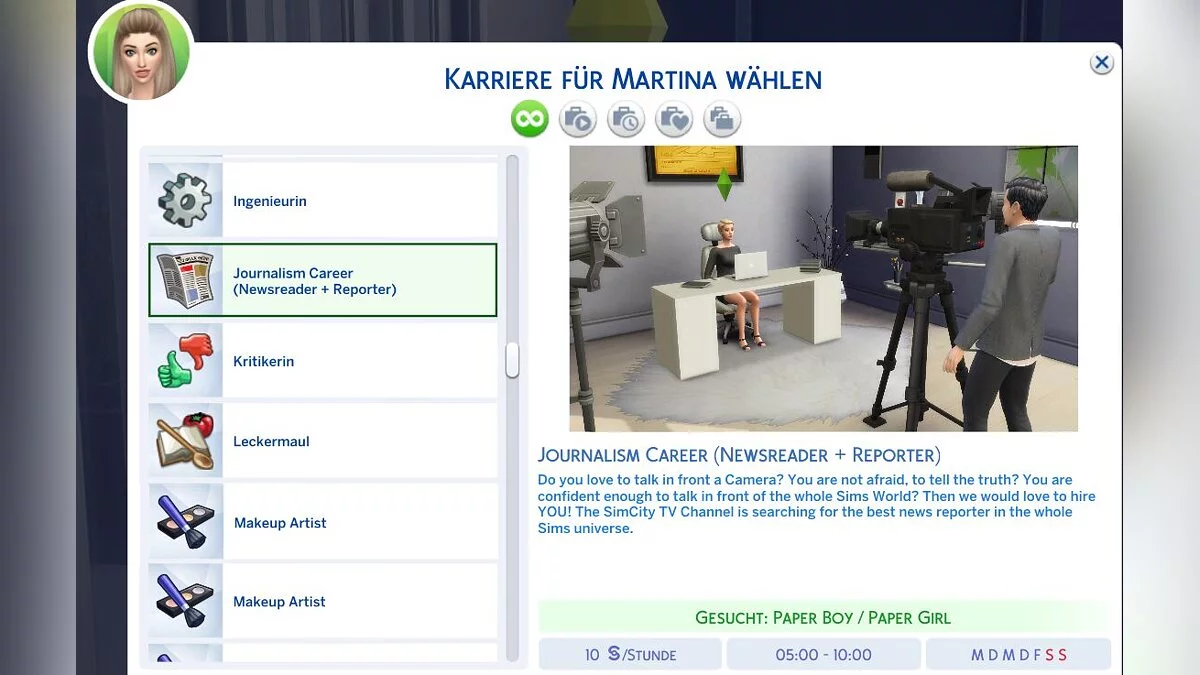 The Sims 4 — Профессия журналиста