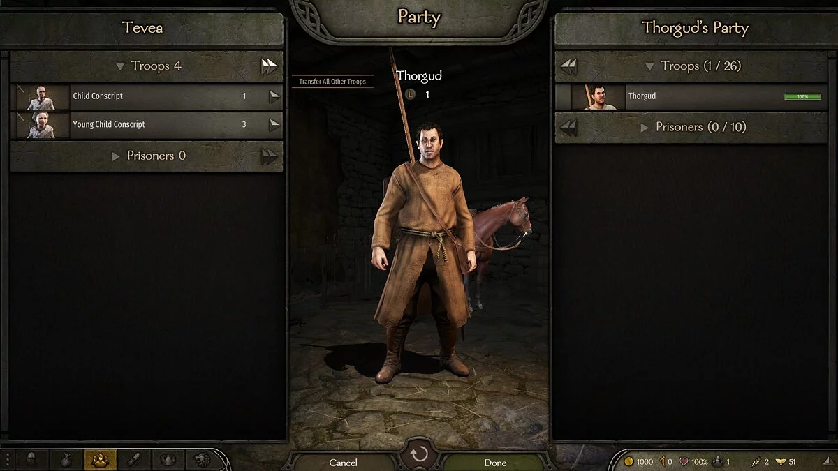 Mount &amp; Blade 2: Bannerlord — Призыв детей в армию