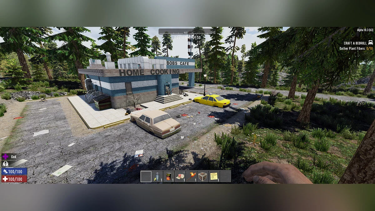 7 Days to Die — Транспортные средства на дорогах