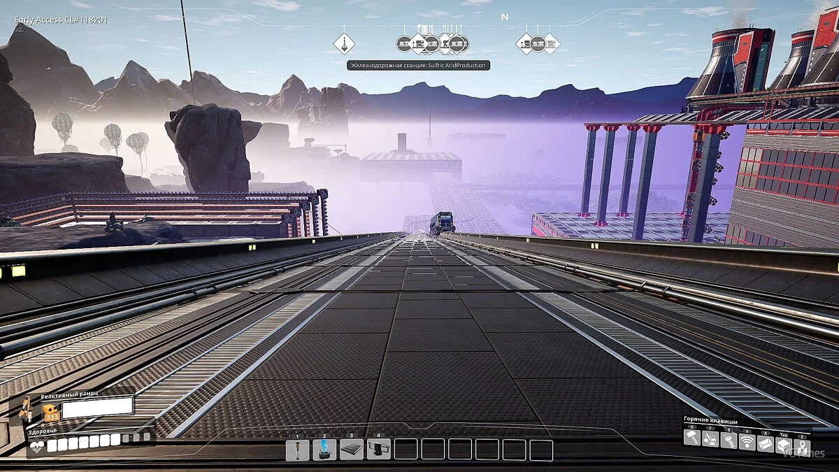 Satisfactory — Сохранение (Невероятно красивая и аккуратная база)