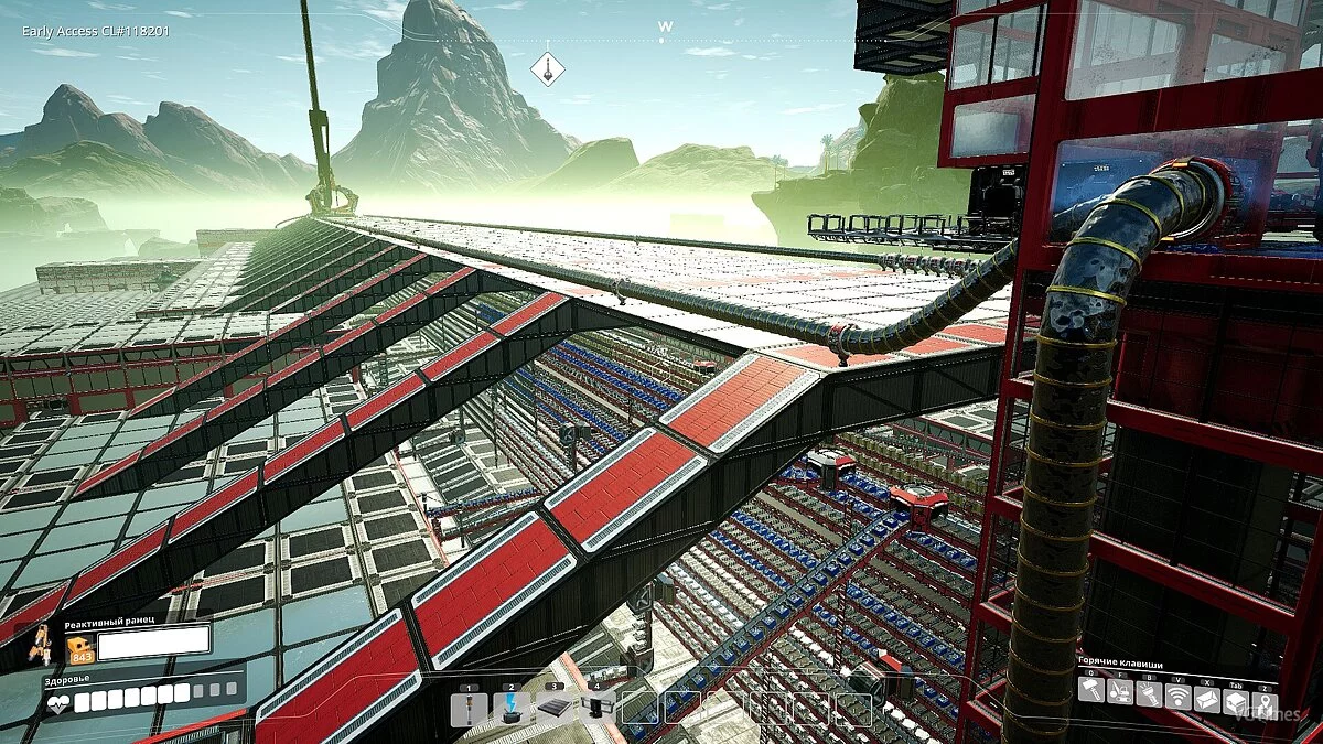 Satisfactory — Сохранение (Невероятно красивая и аккуратная база)