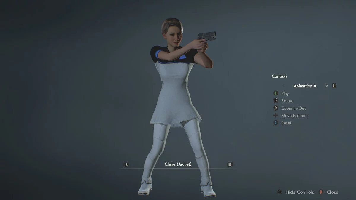 Resident Evil 2 — Кара из Detroit: Become Human вместо Клэр