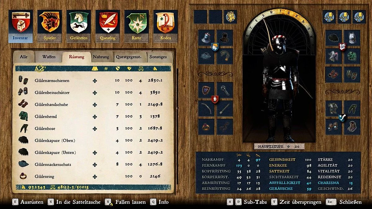 Kingdom Come: Deliverance — Доспехи гильдии Миллера