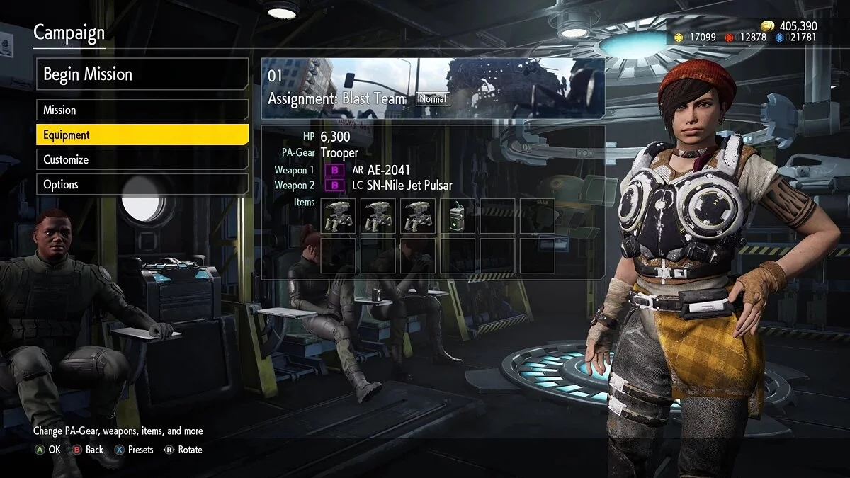 Earth Defense Force: Iron Rain — Kait