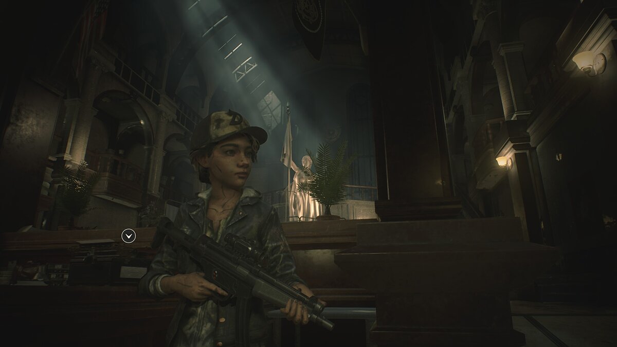 Resident Evil 2 — Климентина из Ходячих Мертвецов вместо Клэр