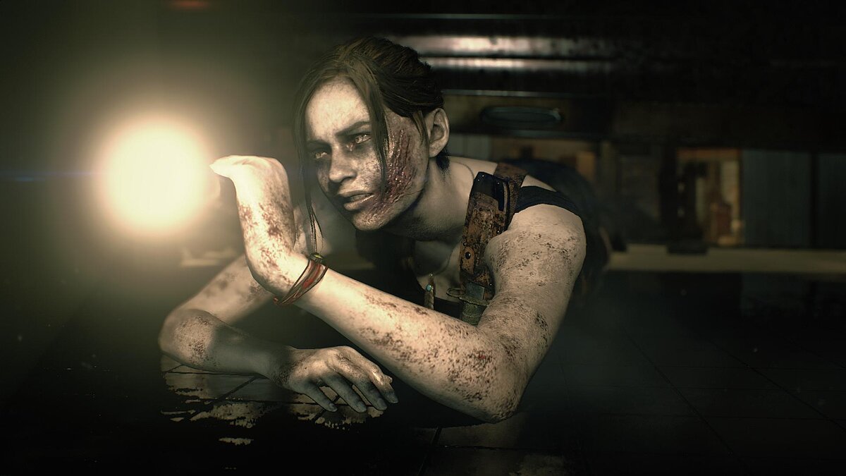 Resident Evil 2 — Превращение Клэр в зомби