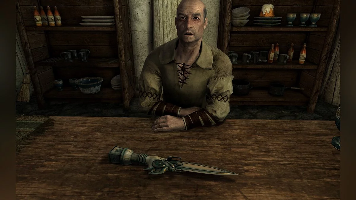 Elder Scrolls 5: Skyrim Special Edition — Метеоритный железный кинжал