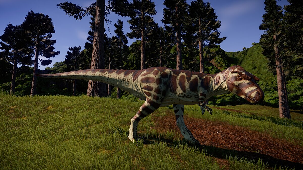 Jurassic World Evolution — Измененный альбертозавр