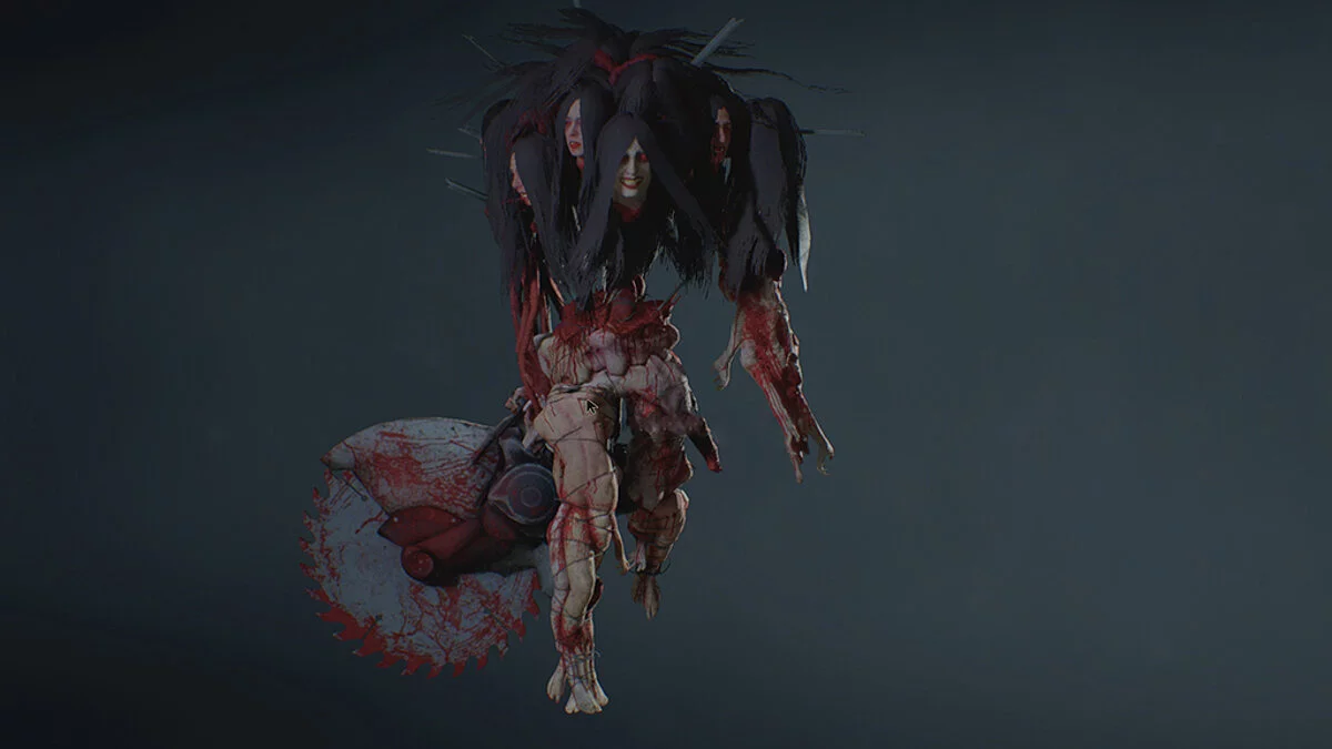 Resident Evil 2 — Замена Мистера Х устрашающим существом из The Evil Within 2