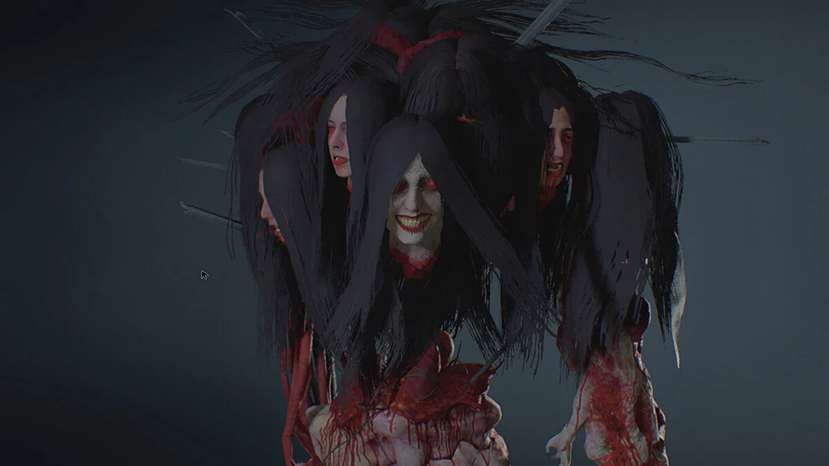 Resident Evil 2 — Замена Мистера Х устрашающим существом из The Evil Within 2
