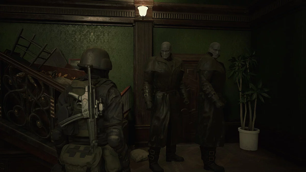 Resident Evil 2 — Замена противников Мистером X