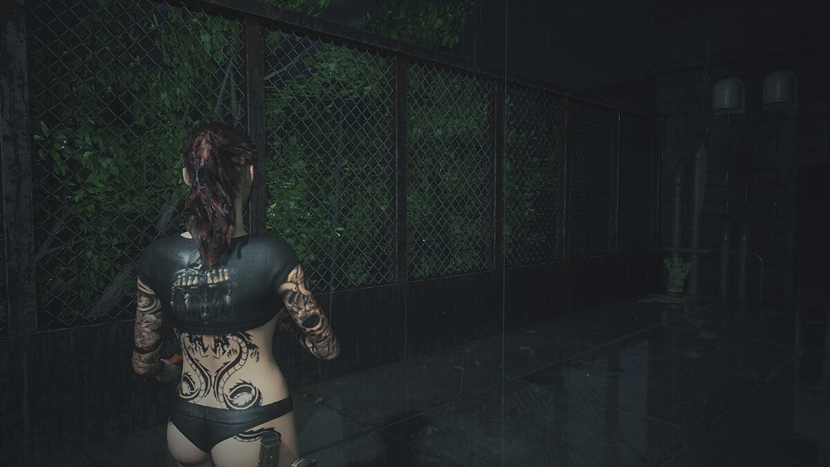 Resident Evil 2 — Замена одежды Клэр и добавление тату