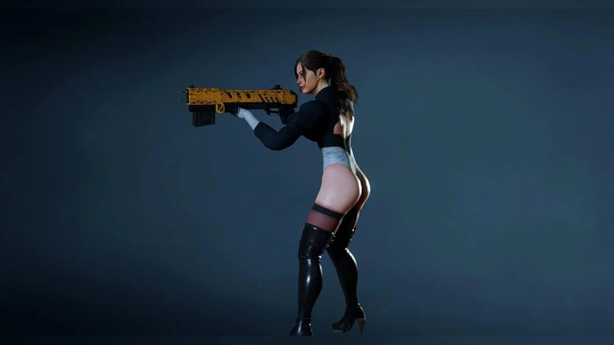 Resident Evil 2 — Одежда 2B из NieR: Automata для Клэр Редфилд