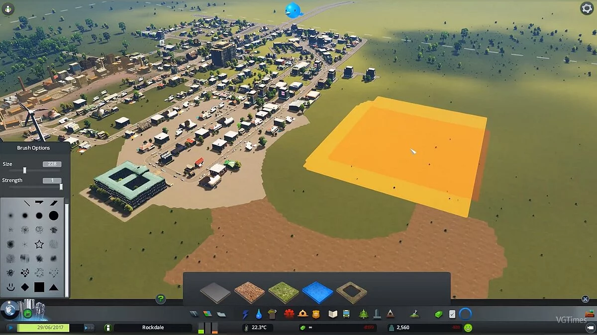 Cities: Skylines — Surface Painter для версии 1.13.0-f7 — возможность окрасить местность