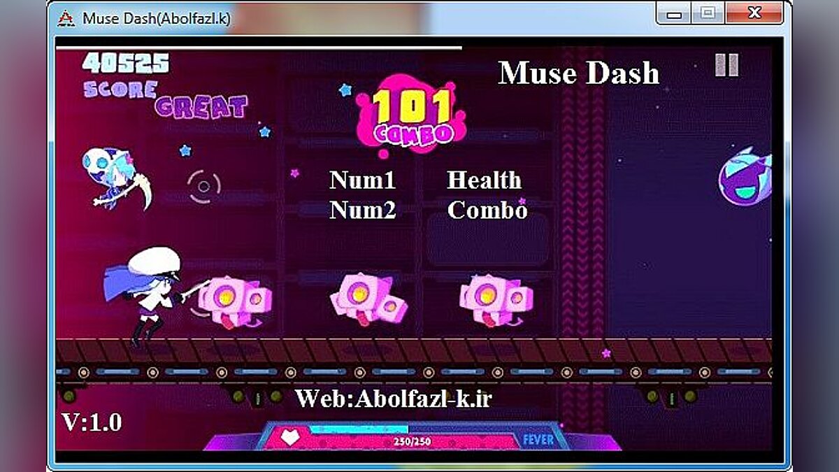 Читы для Muse Dash