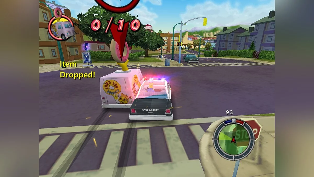 Simpsons: Hit &amp; Run — Гомер детектив