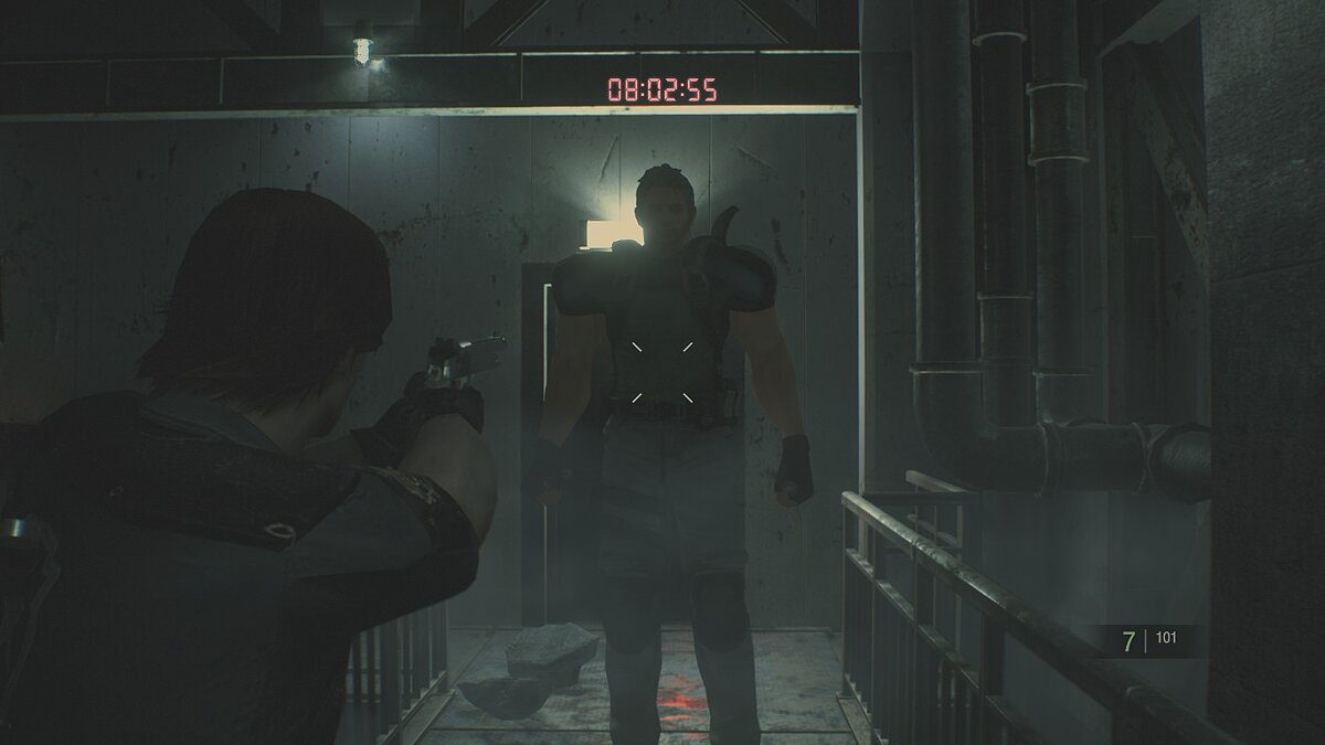 Resident Evil 2 — Крис Рэдфилд вместо Мистера X