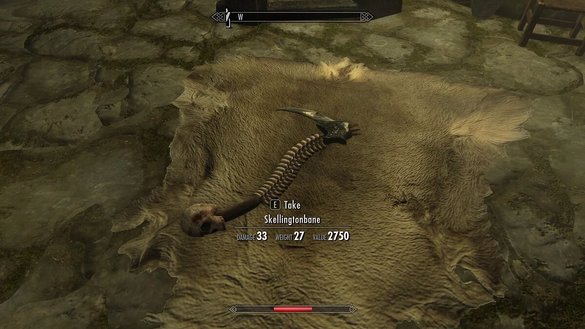 Elder Scrolls 5: Skyrim Special Edition — Костяная коса