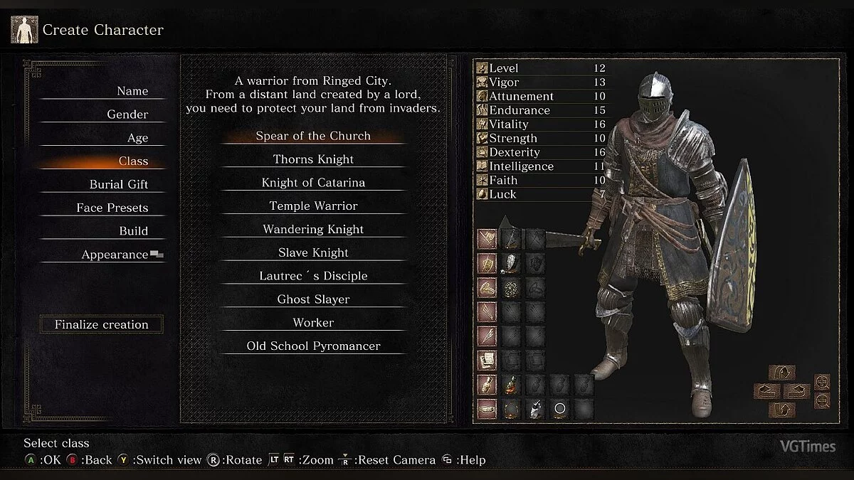 Dark Souls 3 — 10 новых классов