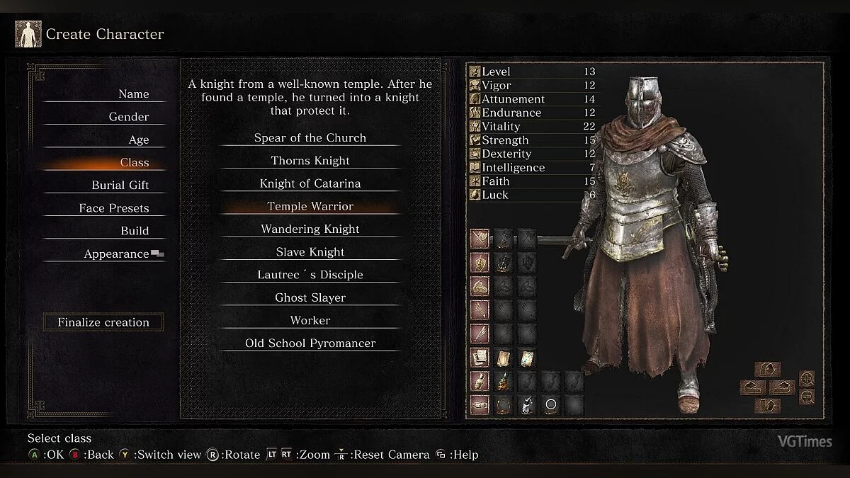Dark Souls 3 — 10 новых классов