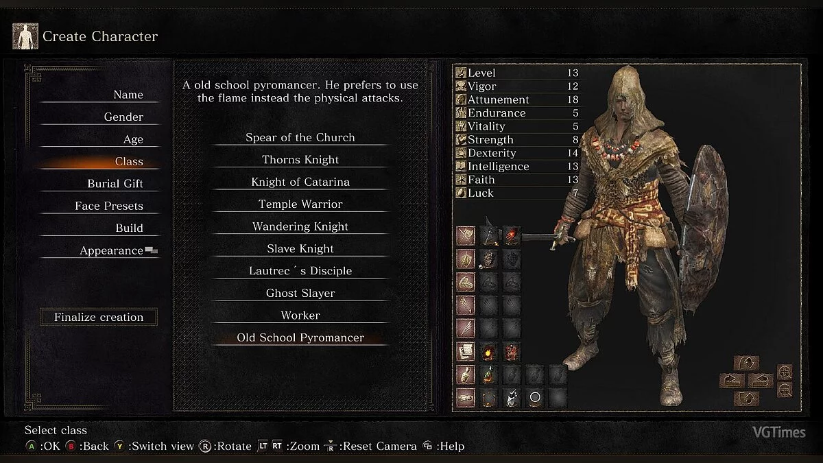 Dark Souls 3 — 10 новых классов