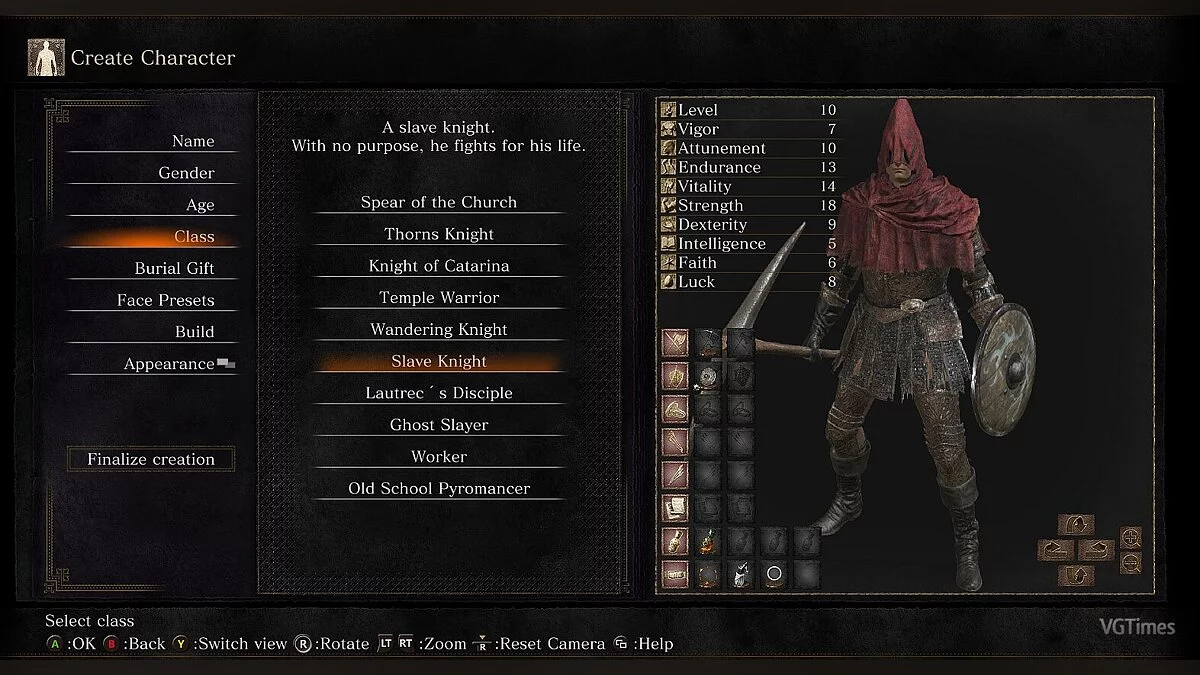 Dark Souls 3 — 10 новых классов