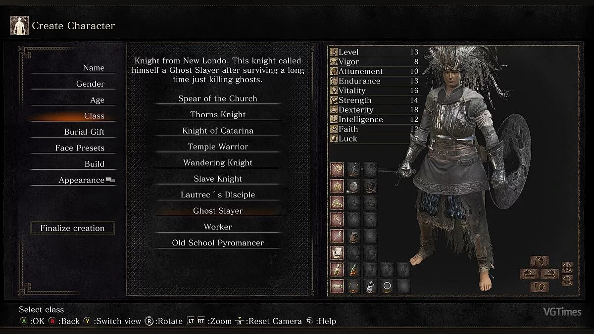 Dark Souls 3 — 10 новых классов