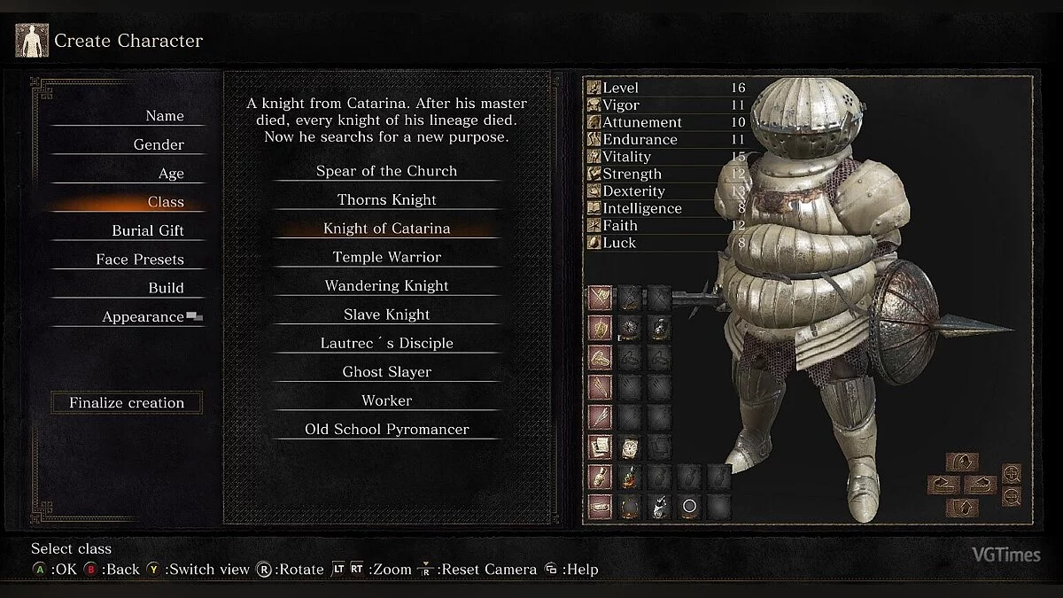 Dark Souls 3 — 10 новых классов